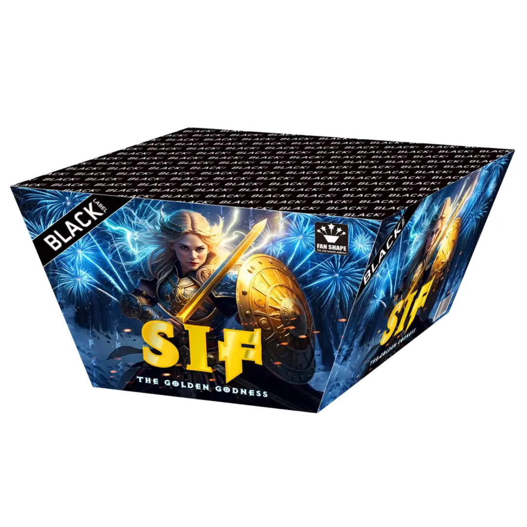 SIF vinkelbatteri - fyrværkeri